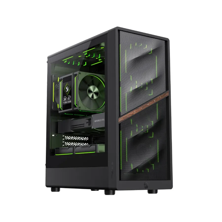 Корпус Gamemax AERIS 330 MB черный без БП