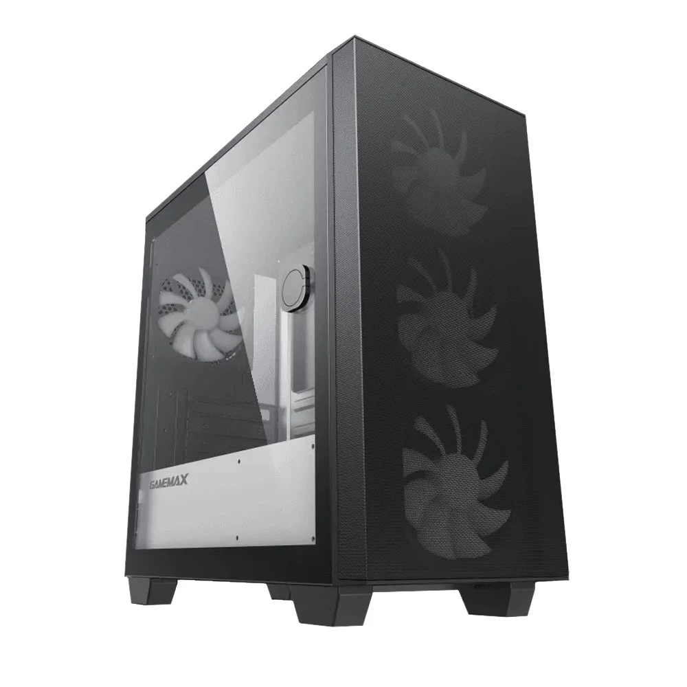 Корпус Gamemax Aero mini ECO, черный, без БП