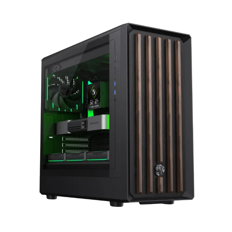 Корпус Gamemax CLAW 460 WB, черный, без БП