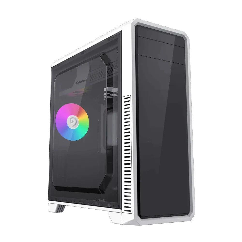 Корпус Gamemax G561E, белый, без БП