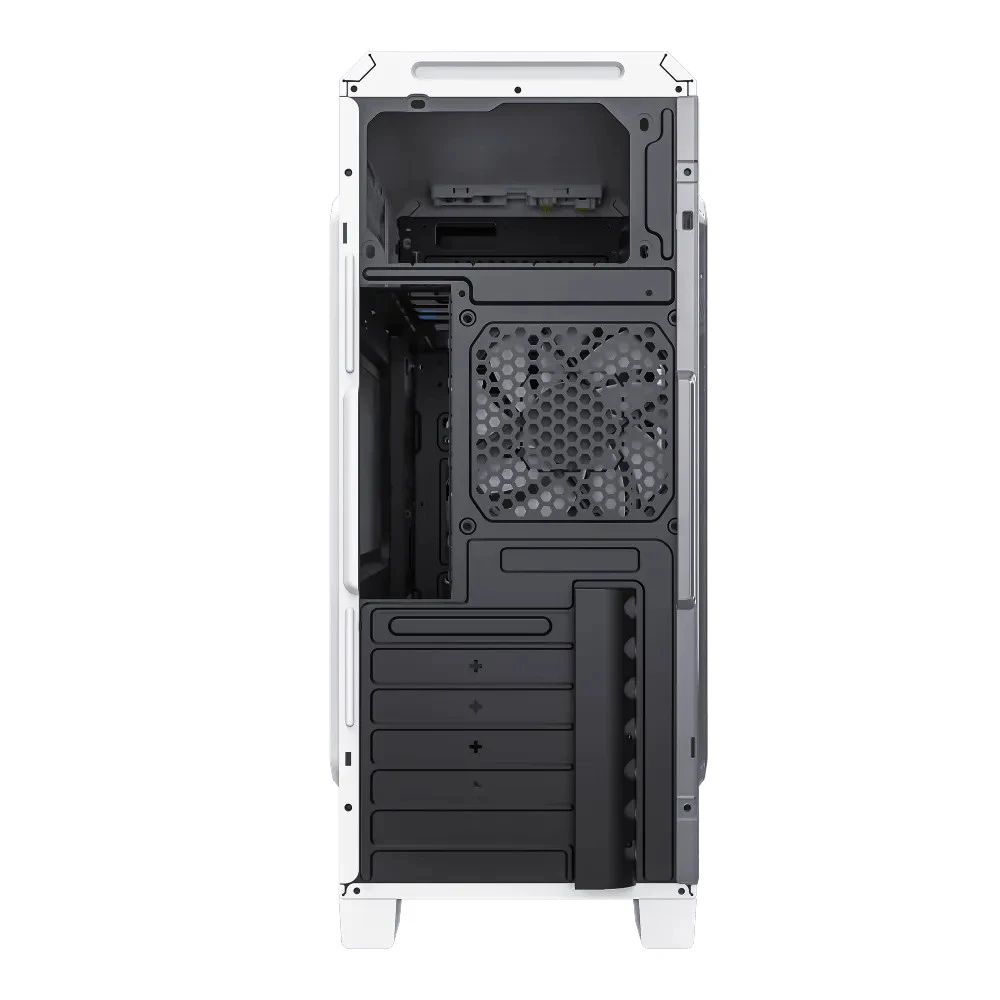 Корпус Gamemax G561E, белый, без БП — 3