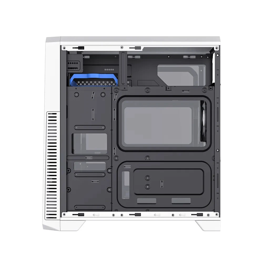 Корпус Gamemax G561E, белый, без БП — 5