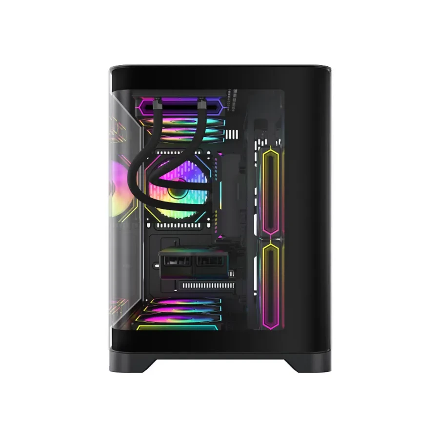 Корпус Gamemax HYPE-M, черный, без БП — 2