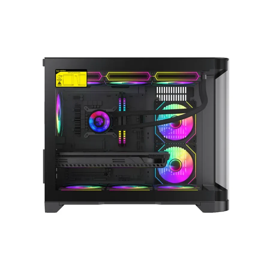 Корпус Gamemax HYPE-M, черный, без БП — 3