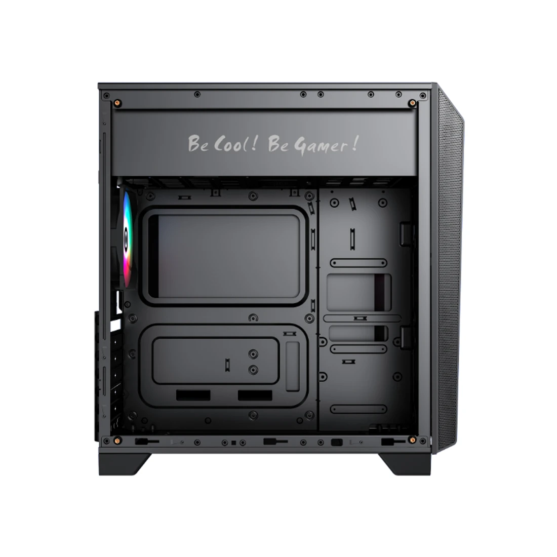 Корпус Gamemax NOVA N5, черный, без БП — 3