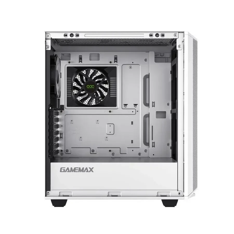 Корпус Gamemax Precision 2, белый, без БП — 3