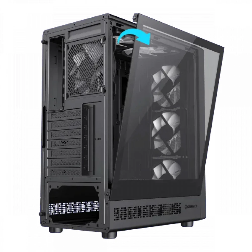 Корпус Gamemax Storm 2 AB, черный, без БП — 4