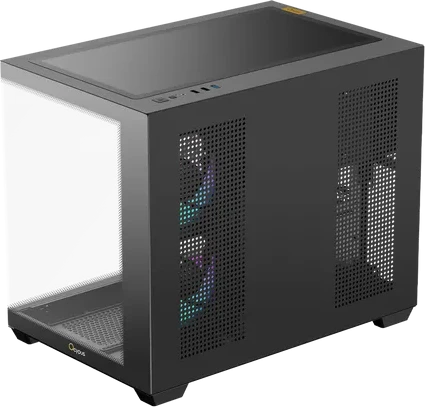 Корпус Ocypus Gamma C54 BK, mATX/ITX, чёрный — 3
