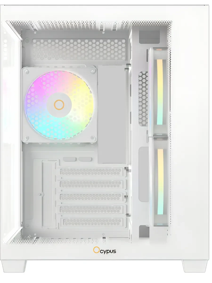 Корпус Ocypus Gamma C54 WH, mATX/ITX, белый