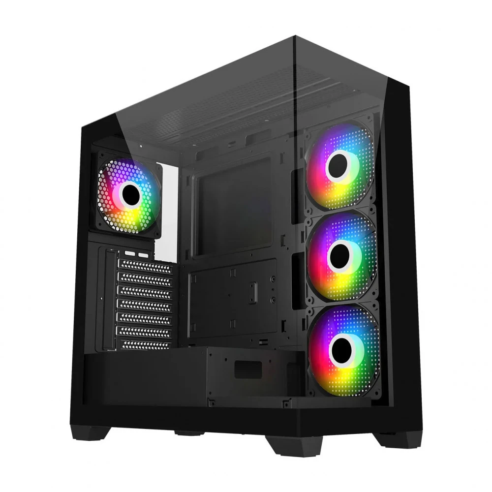 Корпус FSP M340, ATX, 4 вент., без БП