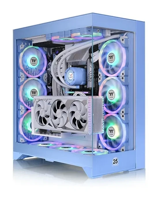 Корпус Thermaltake CTE E660 MX Hydrangea Blue