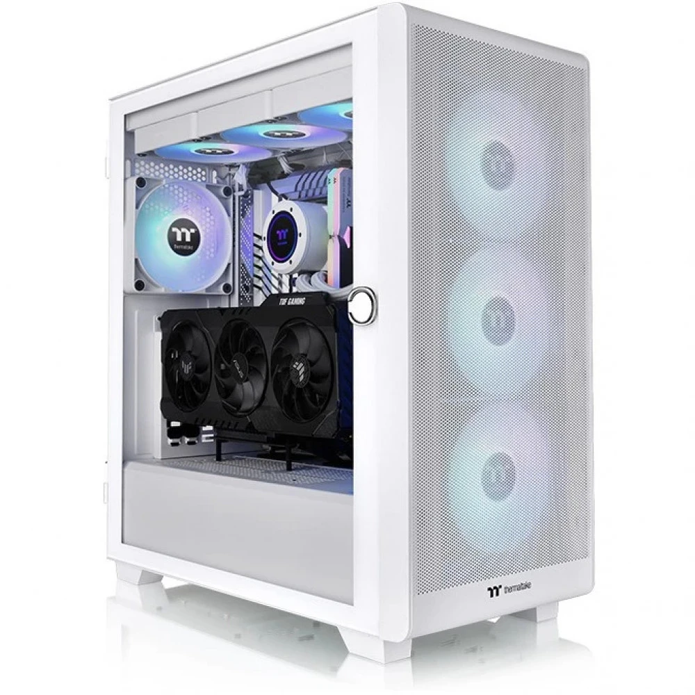 Корпус Thermaltake S250 TG, белый