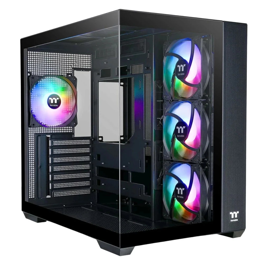 Корпус Thermaltake View 380 TG ARGB, черный — 4