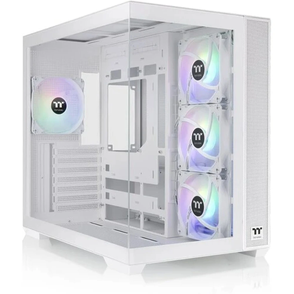 Корпус Thermaltake View 380 TG ARGB, белый — 4