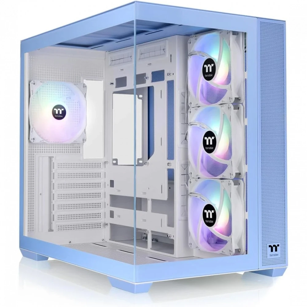 Корпус Thermaltake View 380 TG ARGB Hydrangea Blue — 4