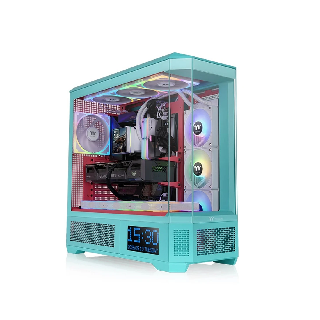 Корпус Thermaltake View 600 TG Mint Strawberry