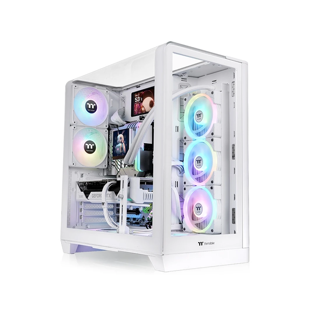 Корпус Thermaltake View 390 TG, белый