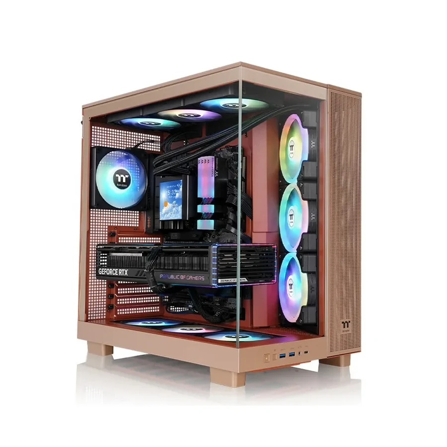Корпус Thermaltake View 380 XL ARGB, серый