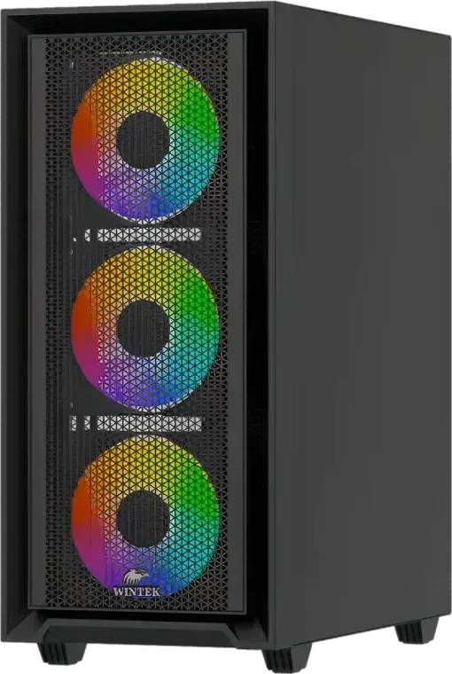 Корпус Wintek Apollo 802-B-M TG ATX, ARGB — 2