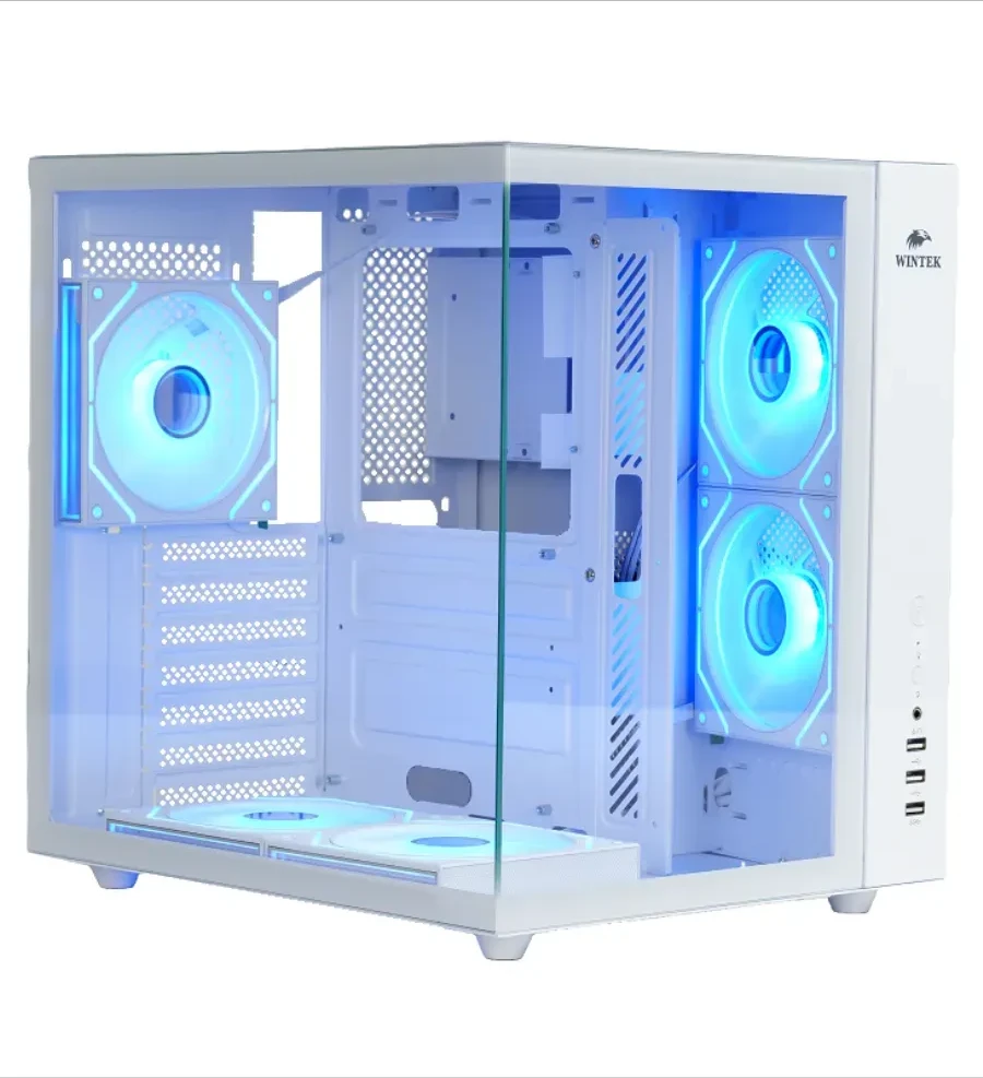 Корпус Wintek Cube Pro V909-W TG, белый