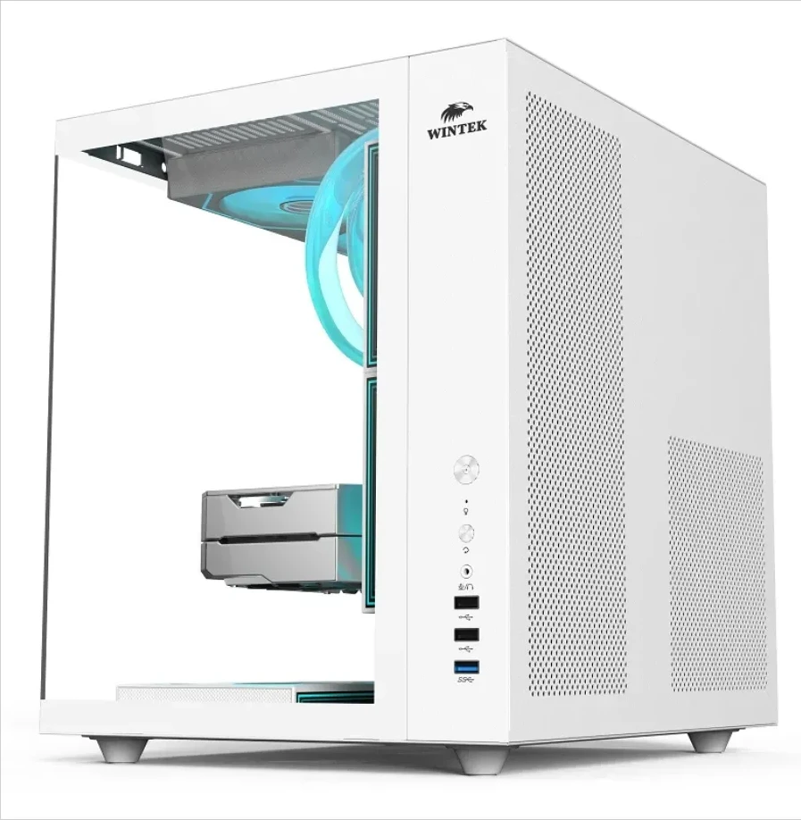 Корпус Wintek Cube Pro V909-W TG, белый — 3