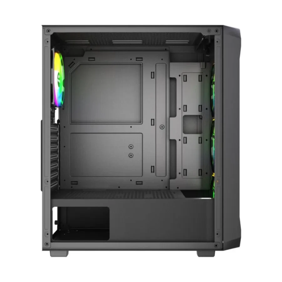 Корпус Wintek Tornado Pro PS195-B-M TG, черный — 2