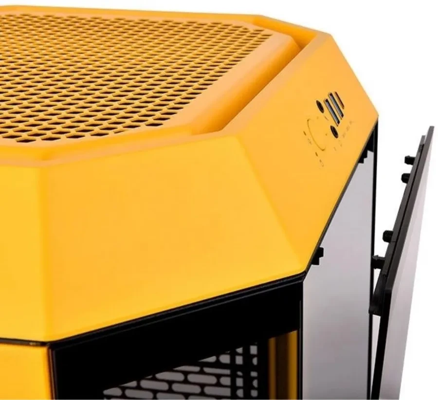 Корпус Thermaltake The Tower 300, желтый — 3