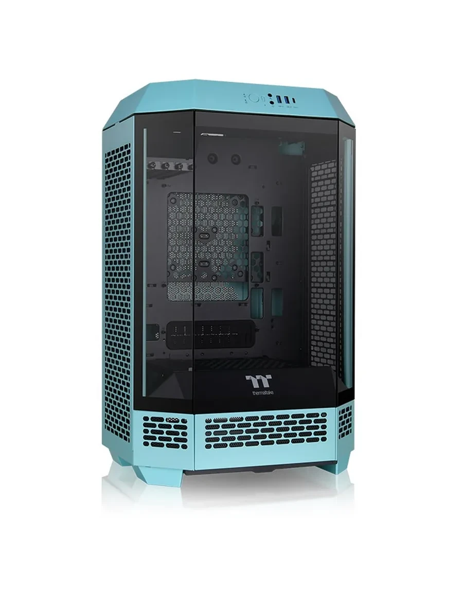 Корпус Thermaltake The Tower 300, бирюзовый — 2