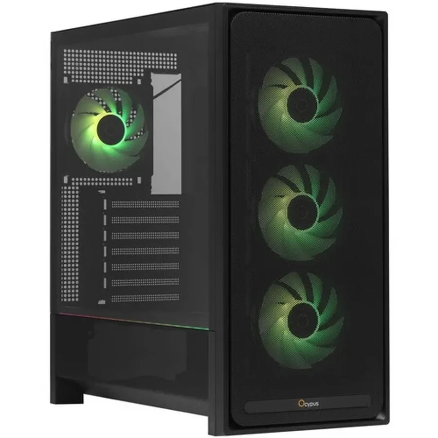Корпус Ocypus Delta C70 BK ARGB EATX/ATX/mATX/ITX Type-C Черный Delta-C70-BKG400XX-GL