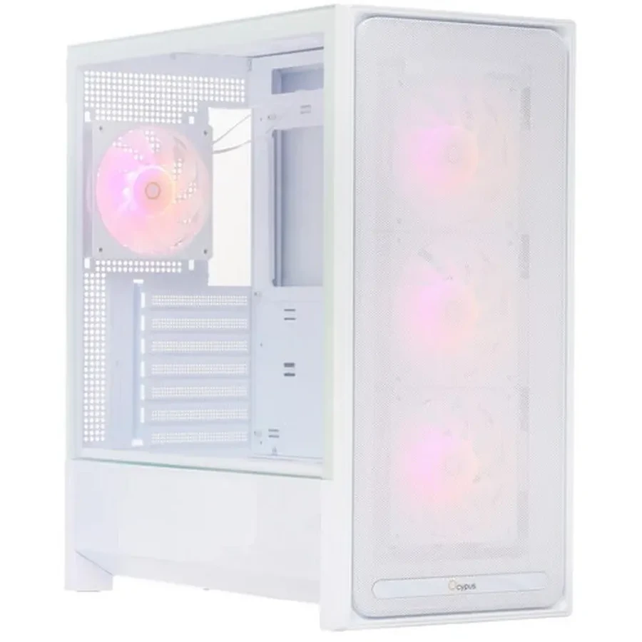 Корпус Ocypus Delta C70 WH ARGB EATX/ATX/mATX/ITX Type-C Белый Delta-C70-WHG400XX-GL — 2