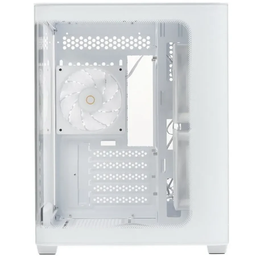 Корпус Ocypus Iota C50 WH Curve ARGB Digital mATX/ITX 2xUSB Type-C Белый Iota-C50-WHD300CD-GL — 3