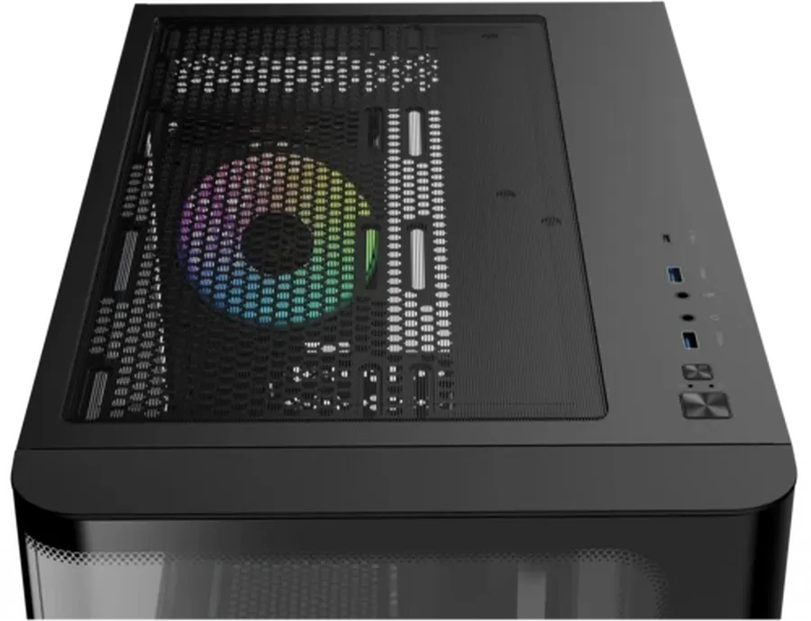 Корпус Ocypus Iota C70 BK Curve ARGB Digital ATX/mATX/mITX 2xUSB Type-C Черный Iota-C70-BKD400CD-GL