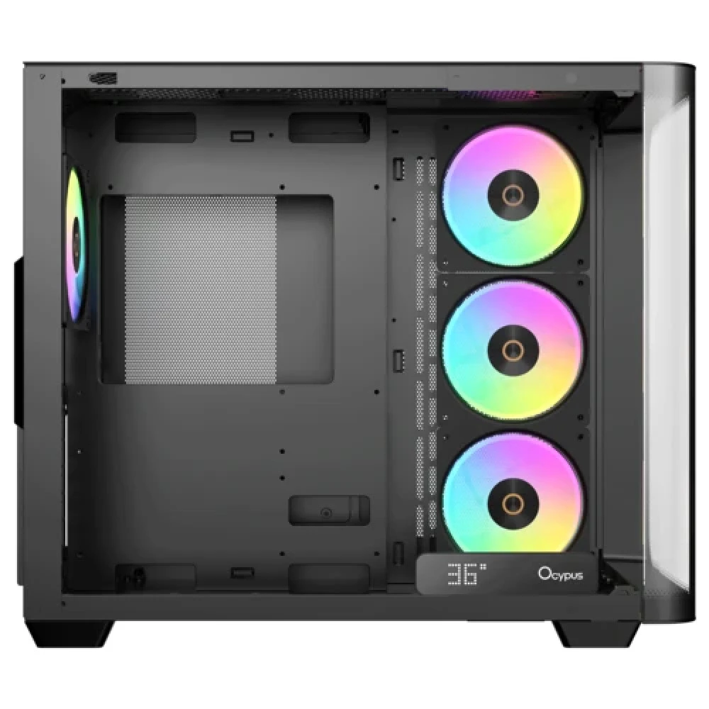 Корпус Ocypus Iota C70 BK Curve ARGB Digital ATX/mATX/mITX 2xUSB Type-C Черный Iota-C70-BKD400CD-GL — 5