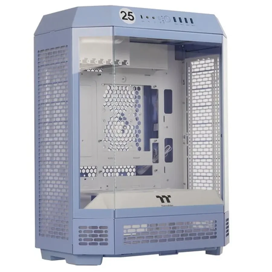 Компьютерный корпус Thermaltake The Tower 600 Hydrangea Blue без Б/П — 2