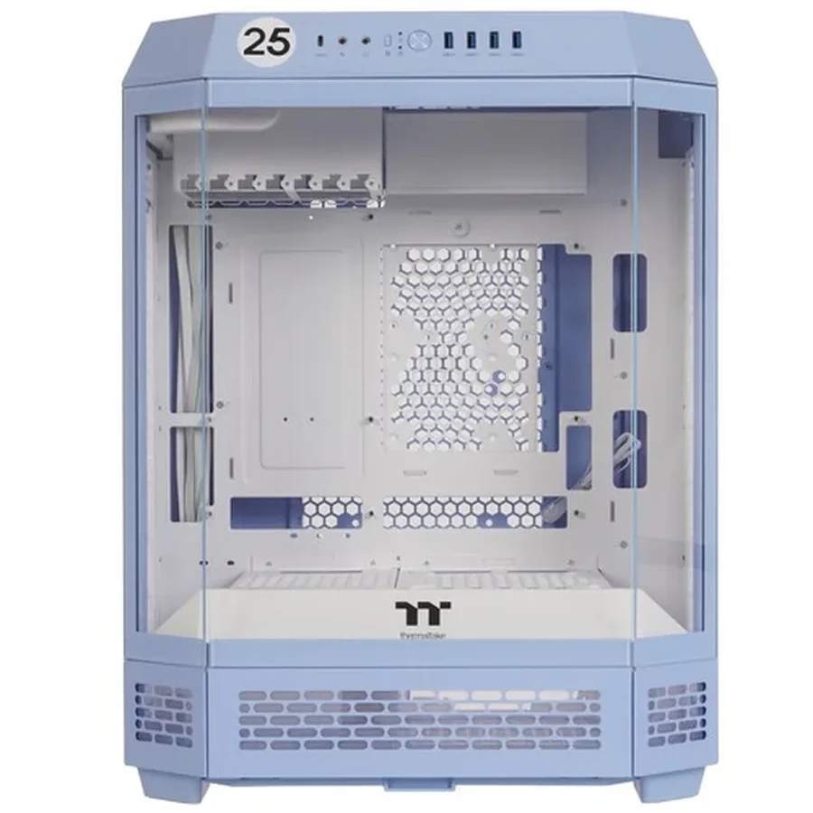 Компьютерный корпус Thermaltake The Tower 600 Hydrangea Blue без Б/П — 3