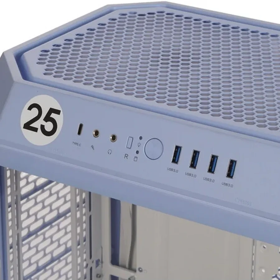 Компьютерный корпус Thermaltake The Tower 600 Hydrangea Blue без Б/П — 5