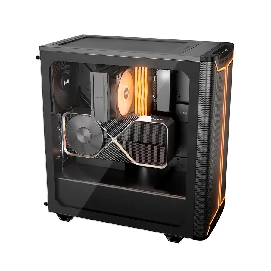 Компьютерный корпус Bequiet! Pure Base 501 DX Black Без Б/П — 3