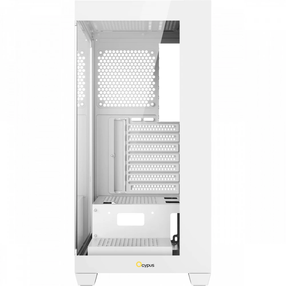 Корпус Ocypus Gamma C72 WH ATX/mATX/ITX 3xUSB Белый Gamma-C72-WHD000XX-GL — 2