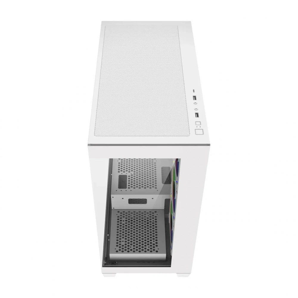 Case ATX midi tower FSP M340-WA, (без БП), WHITE — 3