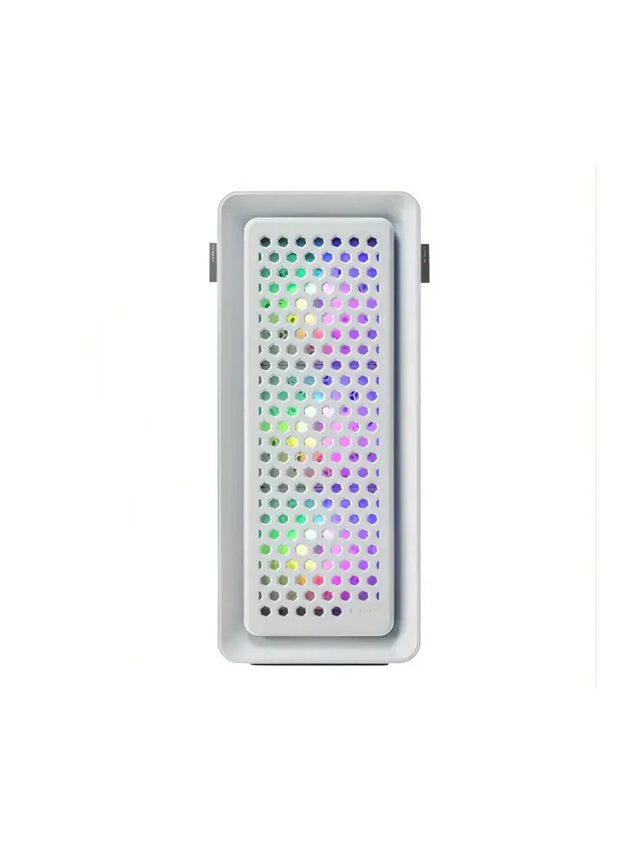 Кейс CUT593A-W, ATX Full Tower, E-ATX, ATX, M-ATX, Mini-ITX, USB3.0 x 2, Type-C, TG, White — 3