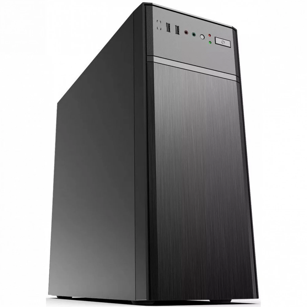 Корпус NOMAD NMD-C6016 mATX 1x3.5" 2x2.5" USB3.0х2 USB2.0х1 Черный, Без БП