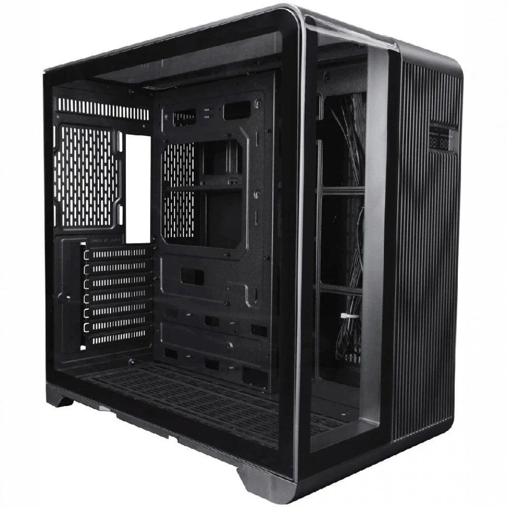 Корпус 1Stplayer RT7, Midi Tower, ATX, m-ITX, Black, 2x3.5"/3x2.5", 2xUSB3.0, USB-C, LCD — 5