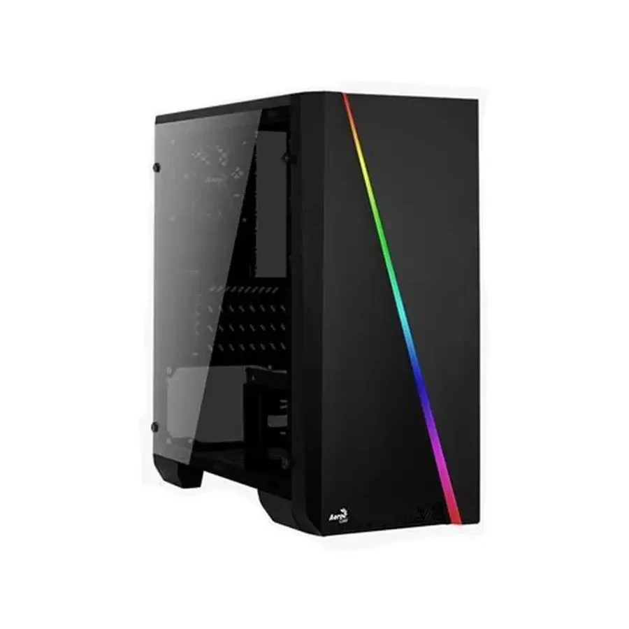 Корпус AeroCool Cylon Mini, Mini Tower, m-ATX, Black, 2x3.5"/2x2.5", USB, USB3.0, RGB — 2
