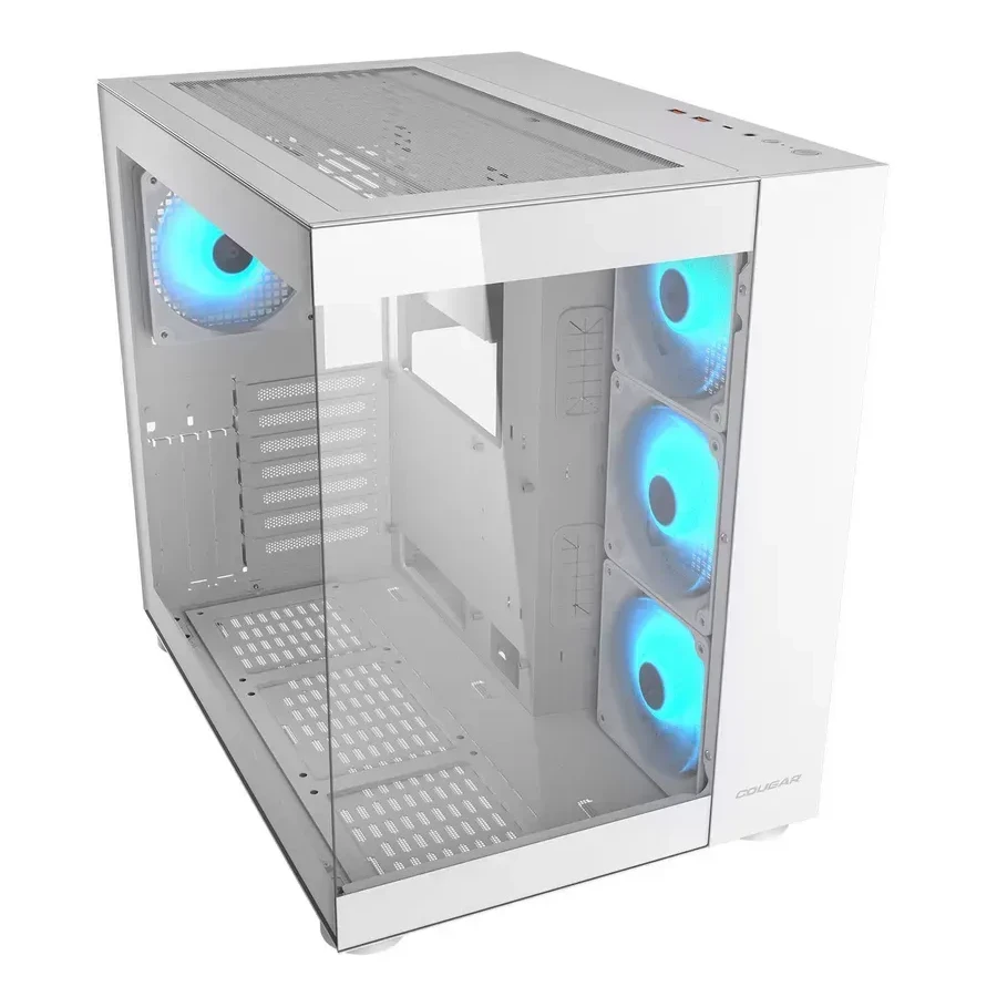 Корпус Cougar FV150 RGB White, ATX/Micro ATX/Mini ITX, ARGB — 4