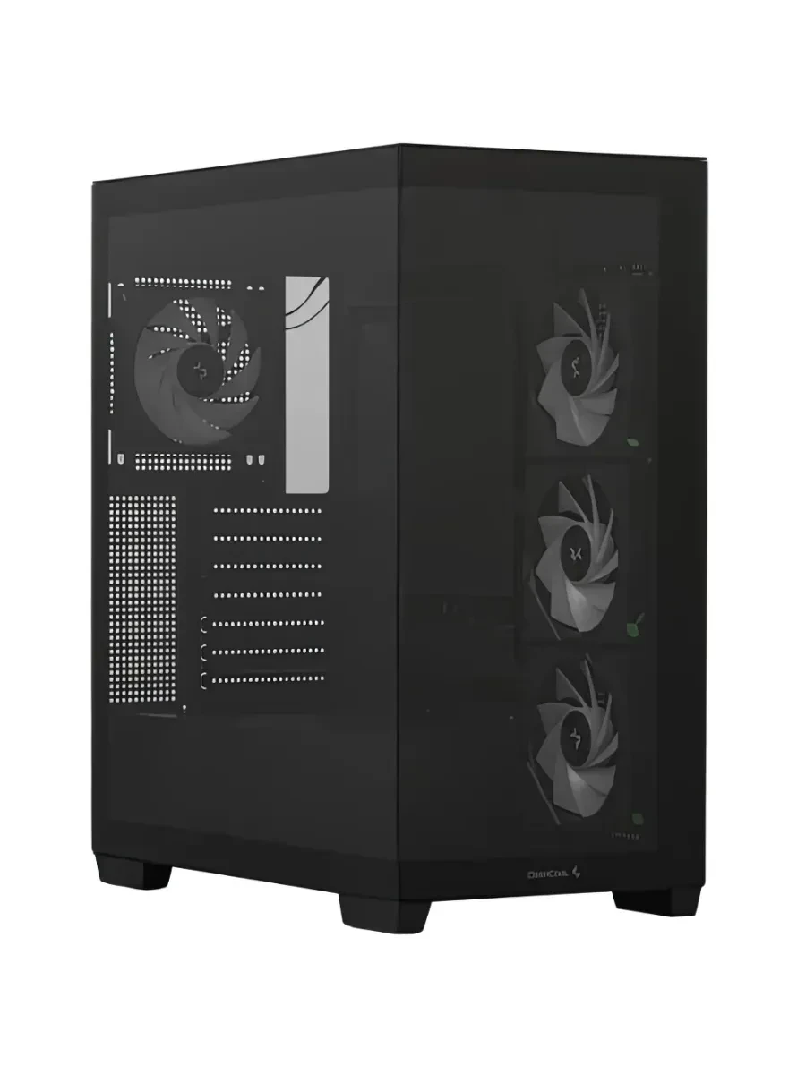 Корпус DeepCool CG580, Midi Tower, ATX, Black, 2x3.5"/2x2.5", 2xUSB3.0 — 2