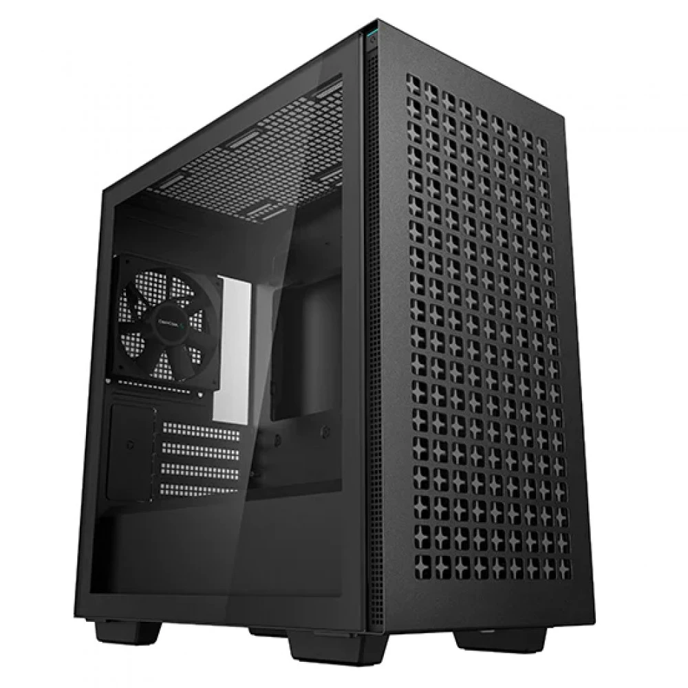 Корпус DeepCool CH370, Midi Tower, m-ATX, Black, 2x3.5"/2x2.5", 2xUSB3.0 — 5