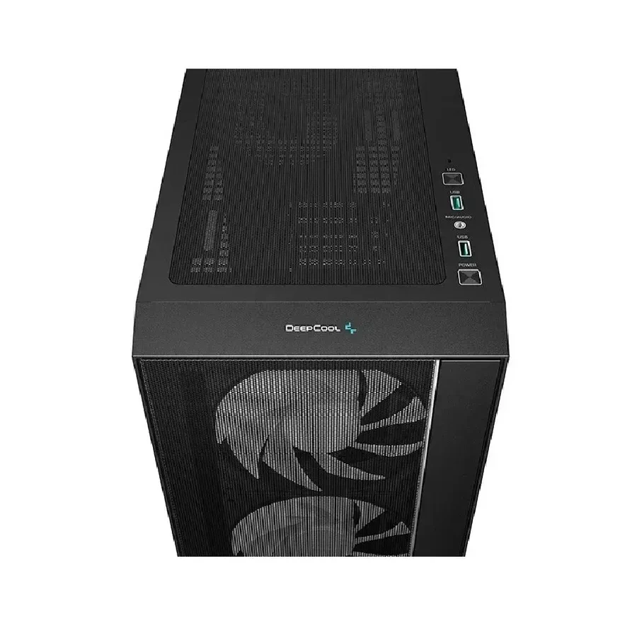 Корпус DeepCool Matrexx 55 Mesh V4, Midi Tower, ATX, Black, 2x3.5"/2x2.5", 2xUSB3.0 — 2