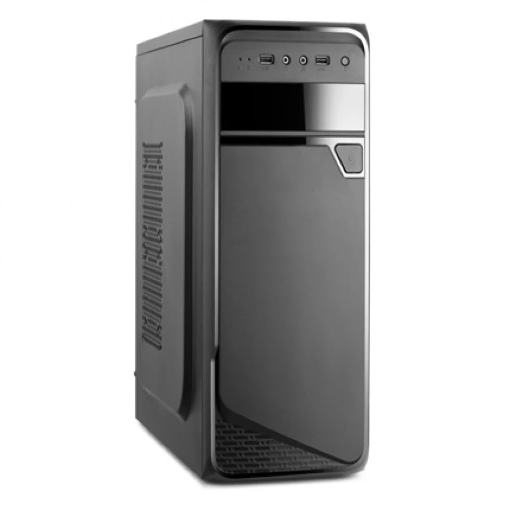 Корпус Wintek K1008, Midi Tower, ATX, Black, 1x5.25"/2x3.5"/2x2.5", 2xUSB — 4