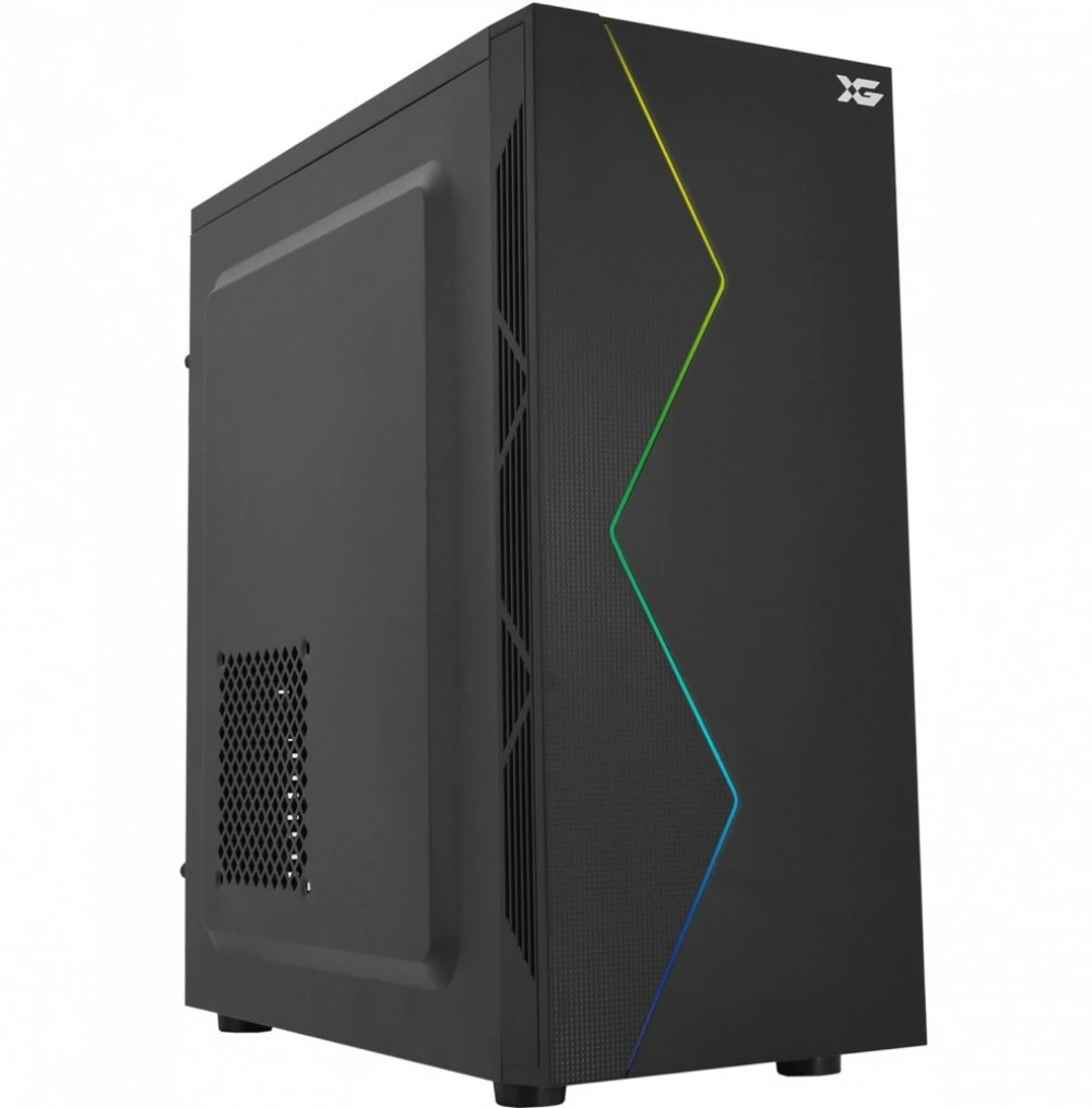Корпус X-Game Galaxy, Midi Tower, ATX, Black, 2x3.5"/2x2.5", 2xUSB, RGB — 2