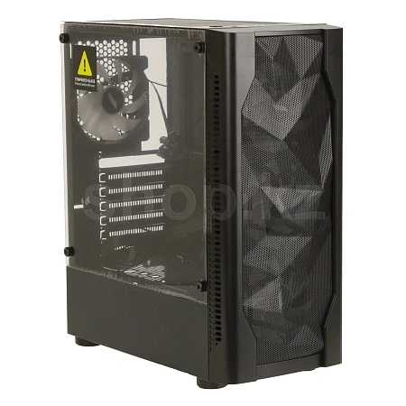 Корпус 1STPLAYER D4, Mid Tower, ATX/M-ATX/M-ITX, RGB, чёрный — 2